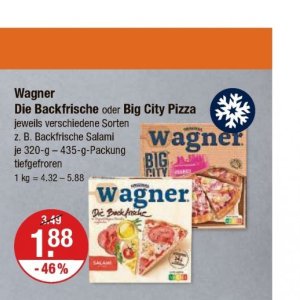 Pizza wagner wagner bei V-Markt