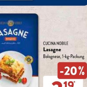 Lasagne bei Aldi SÜD