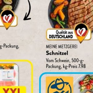 Schnitzel bei Aldi SÜD