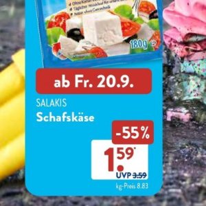 Schafskäse bei Aldi SÜD