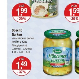 Gurken bei V-Markt