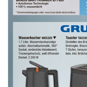 Wasserkocher bei V-Markt