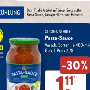 Glas bei Aldi SÜD