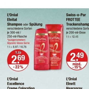 Shampoo bei V-Markt