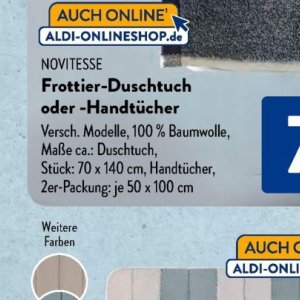 Handtücher bei Aldi SÜD