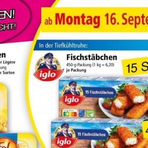 Fischstäbchen bei Norma