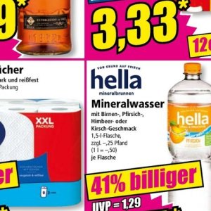 Mineralwasser bei Norma