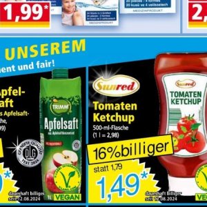 Tomaten bei Norma