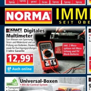 Batterien bei Norma