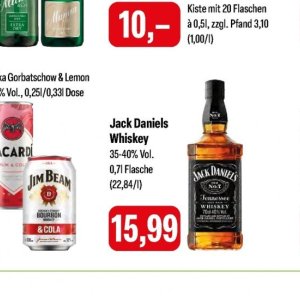 Jack daniels Jack Daniel's bei Feneberg