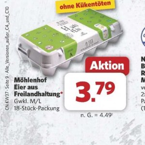 Eier bei Combi