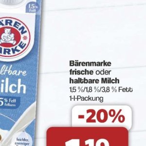 Milch bärenmarke bärenmarke bei Famila Nord West