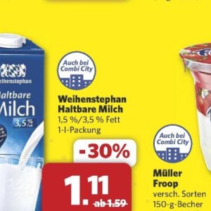 Milch bei Combi