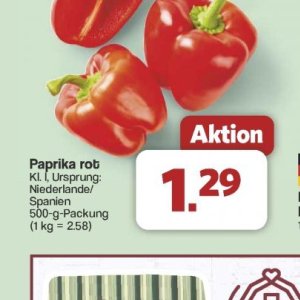 Paprika bei Famila Nord West