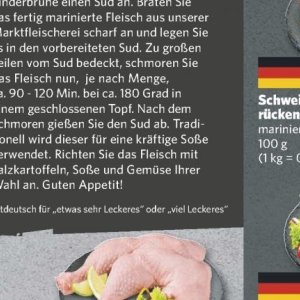 Fleisch bei Combi