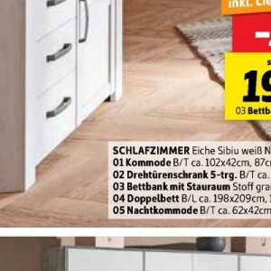 Schlafzimmer bei Sconto