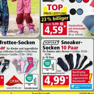 Socken bei Norma