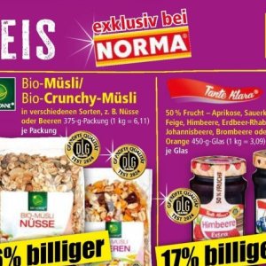 Nüsse bei Norma