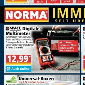 Batterien bei Norma