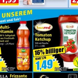 Ketchup bei Norma