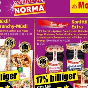 Glas bei Norma