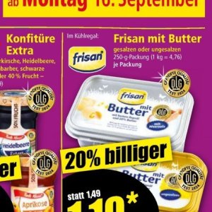 Butter bei Norma