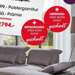 Sofas bei Möbel Martin