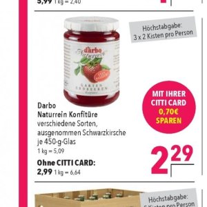 Erdbeeren bei Citti Markt