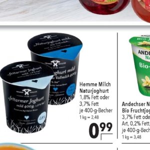 Milch bei Citti Markt