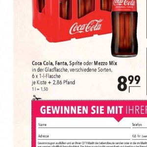 Coca-cola bei Citti Markt