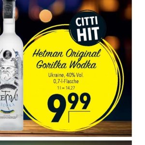 Wodka bei Citti Markt