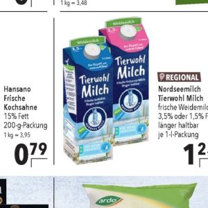 Milch bei Citti Markt