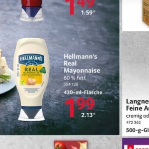 Mayonnaise bei Selgros