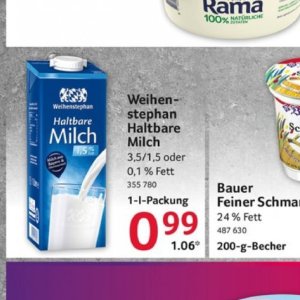 Milch bei Selgros