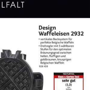 Waffeln bei Selgros