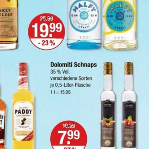 Schnaps bei V-Markt