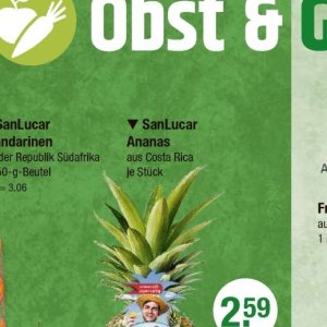 Ananas bei V-Markt