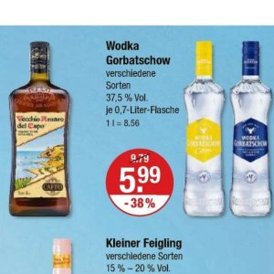 Wodka bei V-Markt