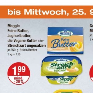 Butter bei V-Markt