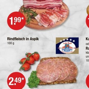 Rindfleisch bei V-Markt