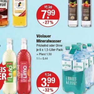 Mineralwasser bei V-Markt