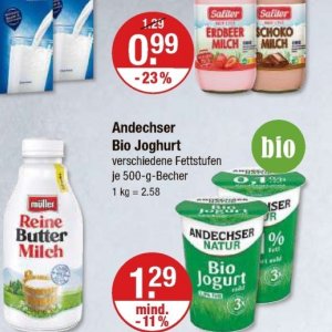 Joghurt bei V-Markt