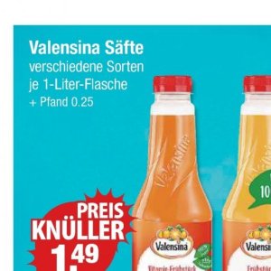 Säfte bei V-Markt