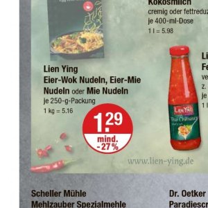 Nudeln bei V-Markt