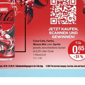 Coca-cola bei V-Markt