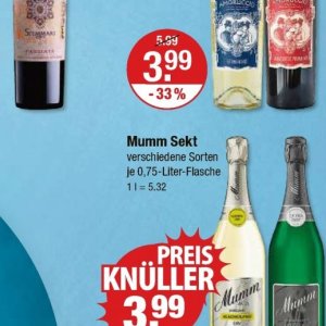 Mumm bei V-Markt