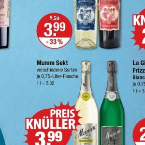 Sekt bei V-Markt