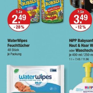  WaterWipes bei V-Markt