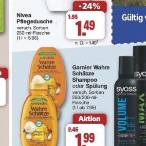 Shampoo nivea  bei Famila Nord West