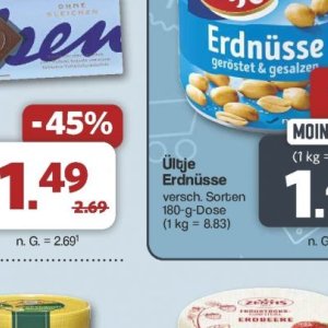 Erdnüsse bei Famila Nord West